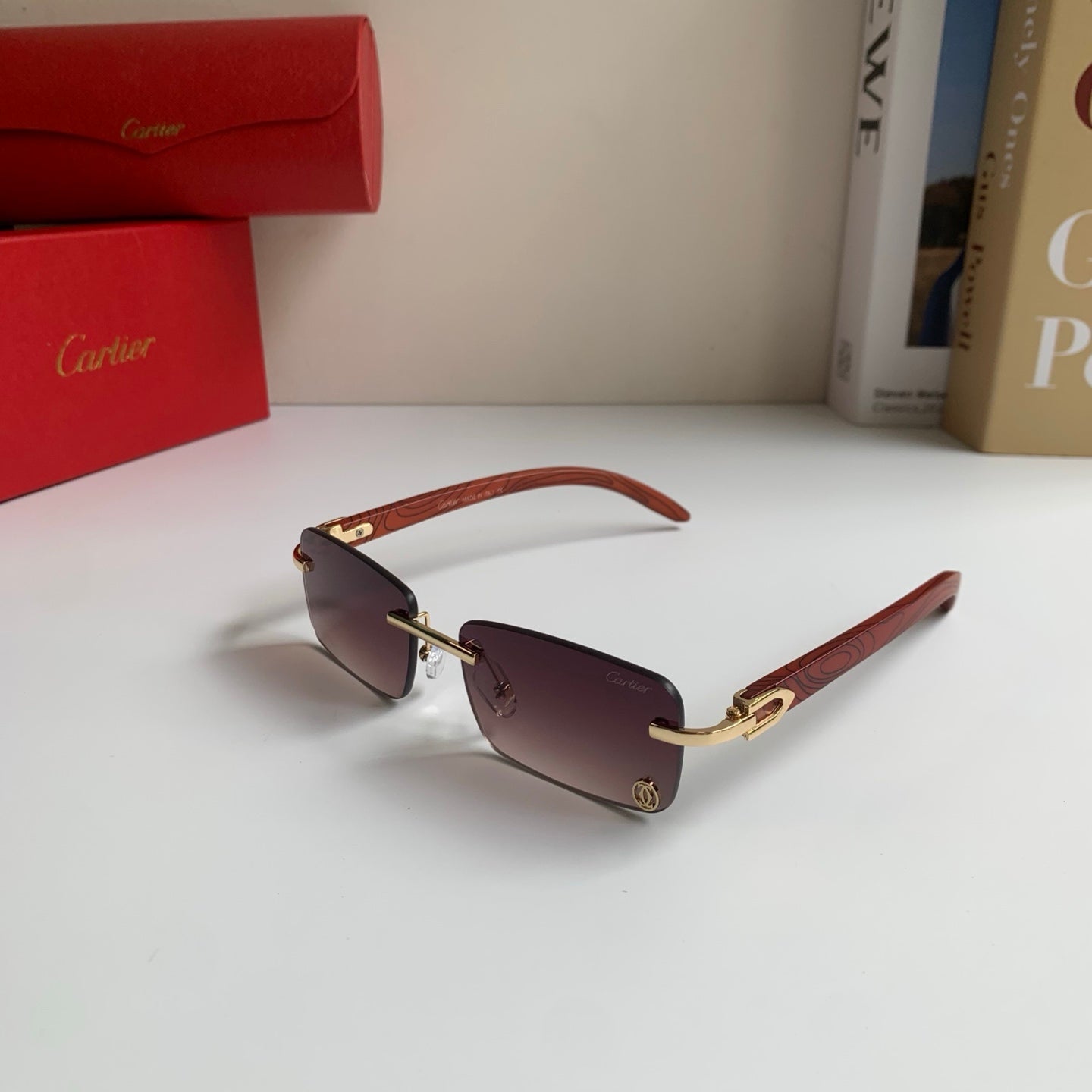 Cartier Fashion Silver Lens Sunglasses for Men & Women - 449473 - detail image 2
