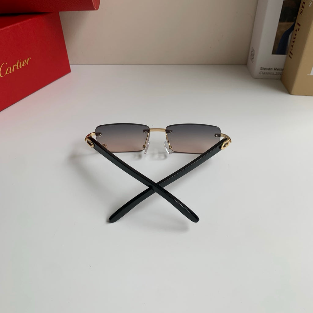 Cartier Fashion Silver Lens Sunglasses for Men & Women - 358524 - detail image 8