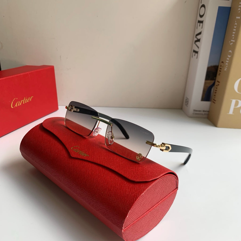 Cartier Fashion Silver Lens Sunglasses for Men & Women - 358524 - detail image 5