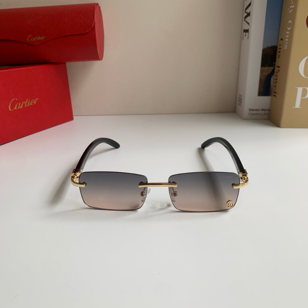 Cartier Fashion Silver Lens Sunglasses for Men & Women - 358524 - detail image 3