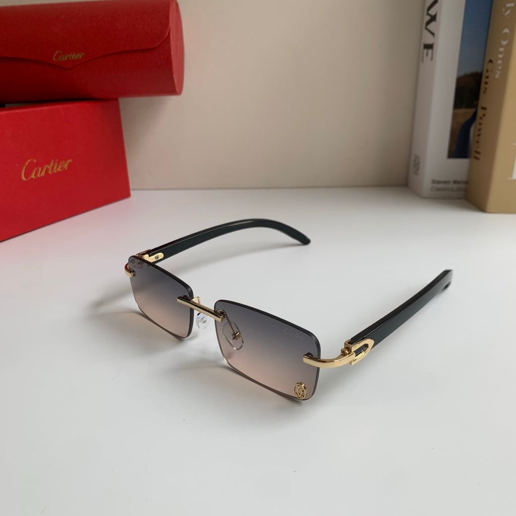 Cartier Fashion Silver Lens Sunglasses for Men & Women - 358524 - detail image 2
