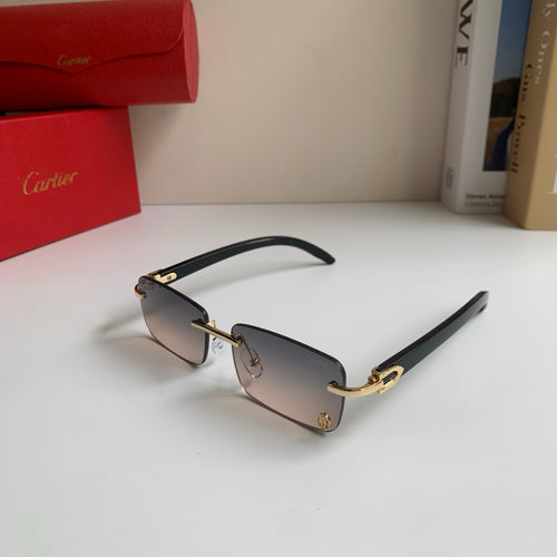 Cartier Fashion Silver Lens Sunglasses for Men & Women - 358524 - detail image 2