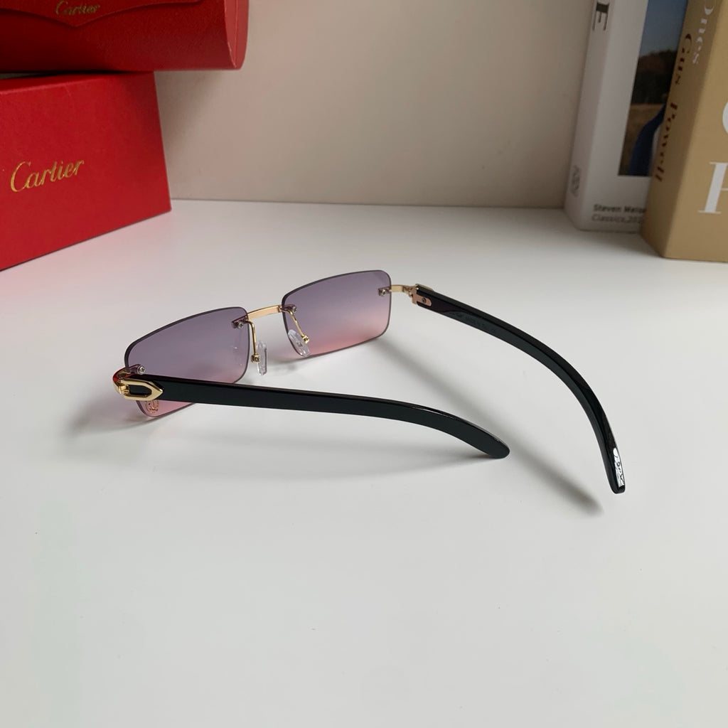 Cartier Fashion Silver Lens Sunglasses for Men & Women - 358525 - detail image 8