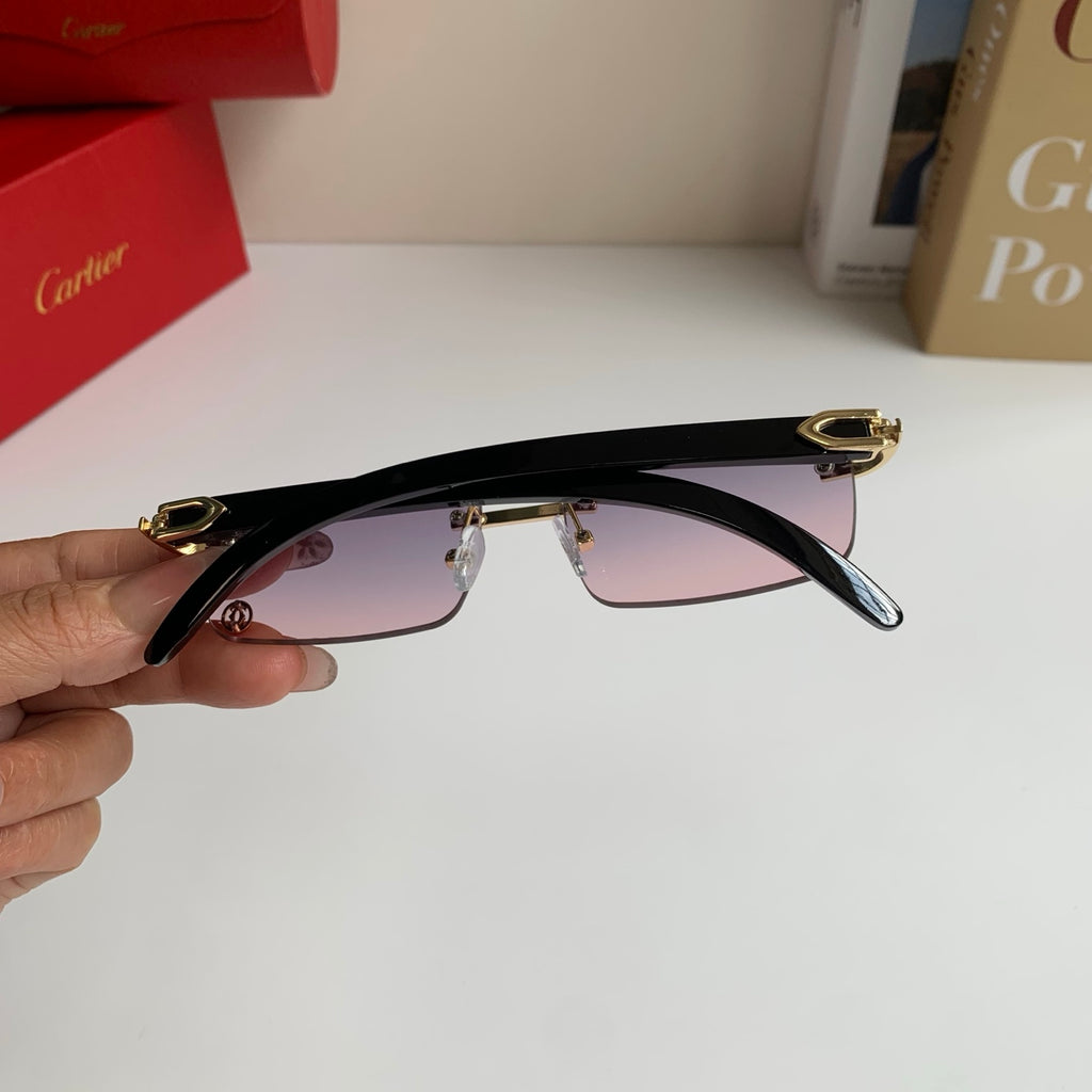 Cartier Fashion Silver Lens Sunglasses for Men & Women - 449475 - detail image 6
