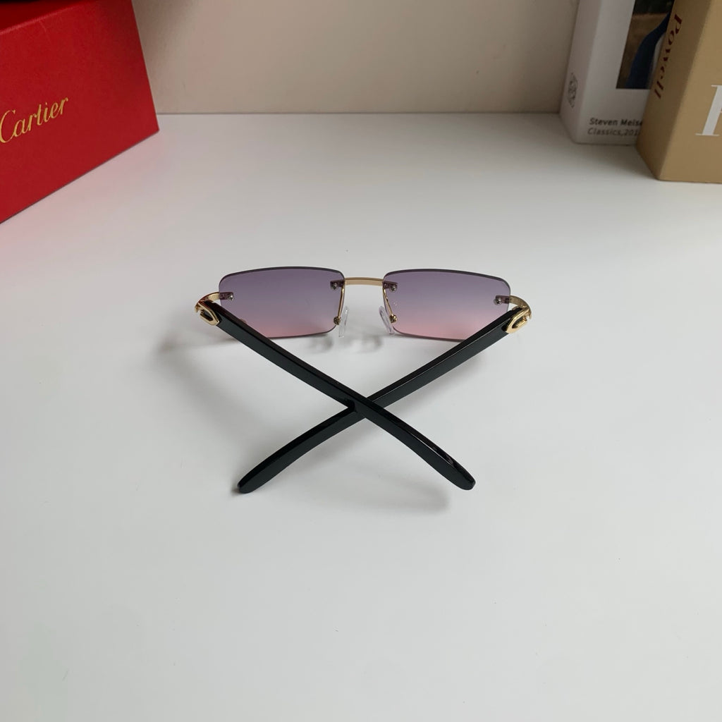 Cartier Fashion Silver Lens Sunglasses for Men & Women - 358525 - detail image 7