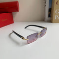 Cartier Fashion Silver Lens Sunglasses for Men & Women - 358525