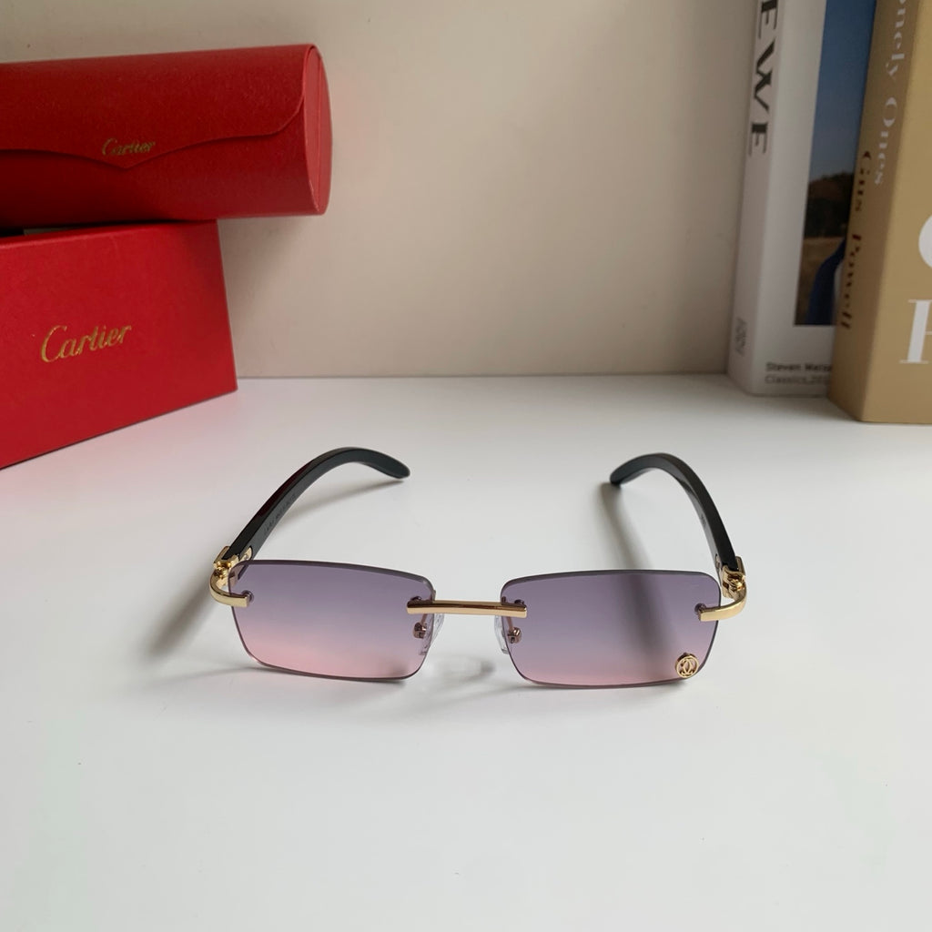 Cartier Fashion Silver Lens Sunglasses for Men & Women - 358525 - detail image 3