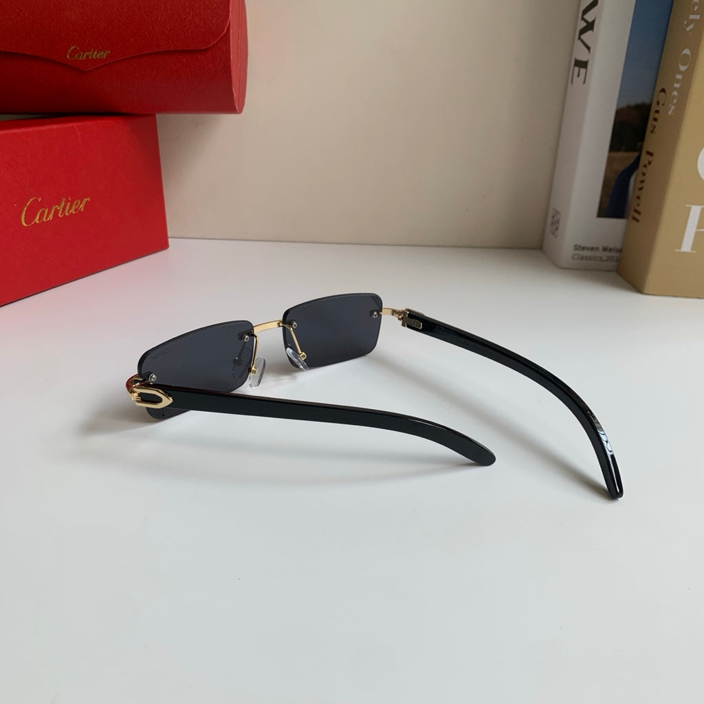 Cartier Fashion Silver Lens Sunglasses for Men & Women - 358526 - detail image 7