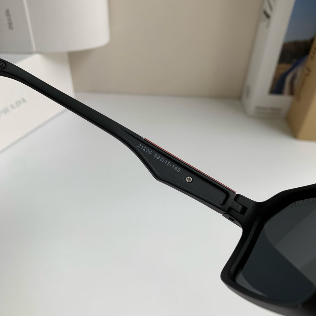 Prada Square Silver Lens Sunglasses for Men & Women - 372071 - detail image 6
