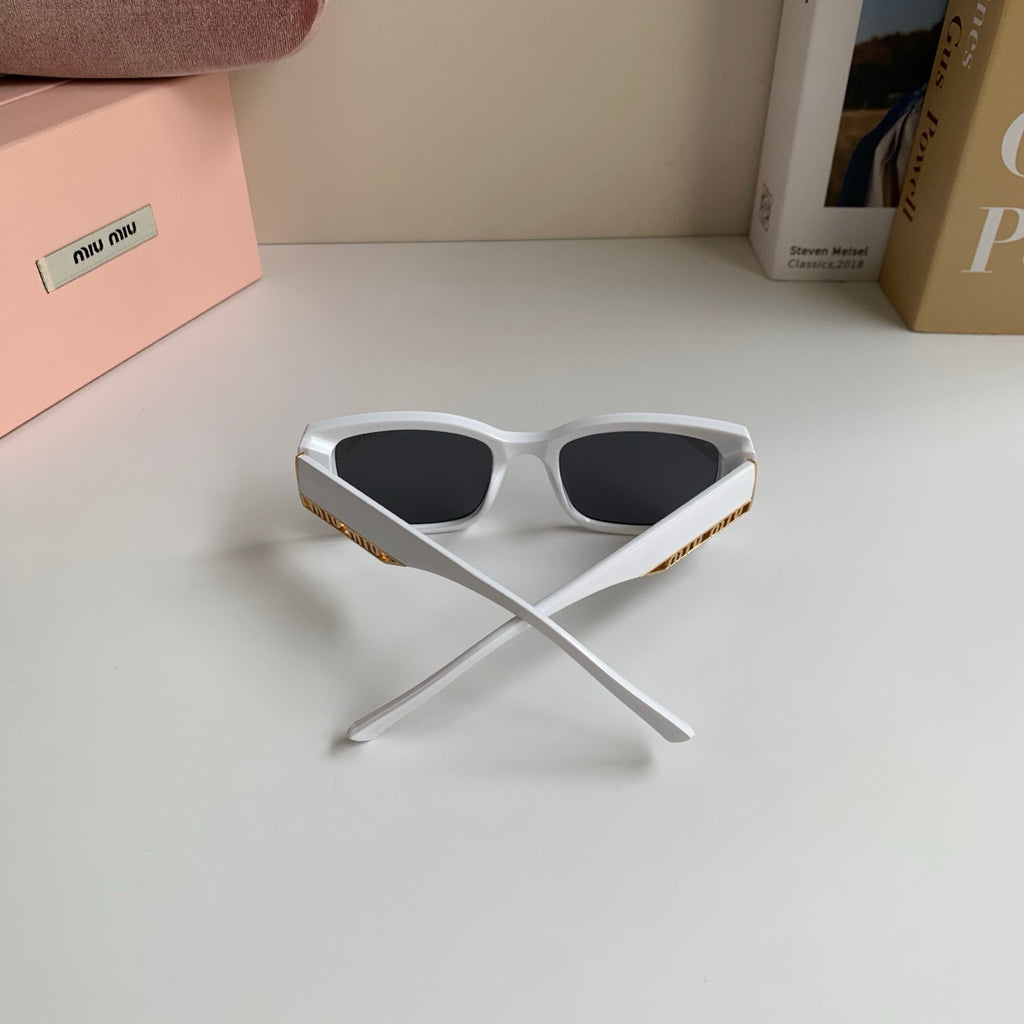 Miu Miu Square Silver Lens Sunglasses for Men & Women - 372429 - detail image 8