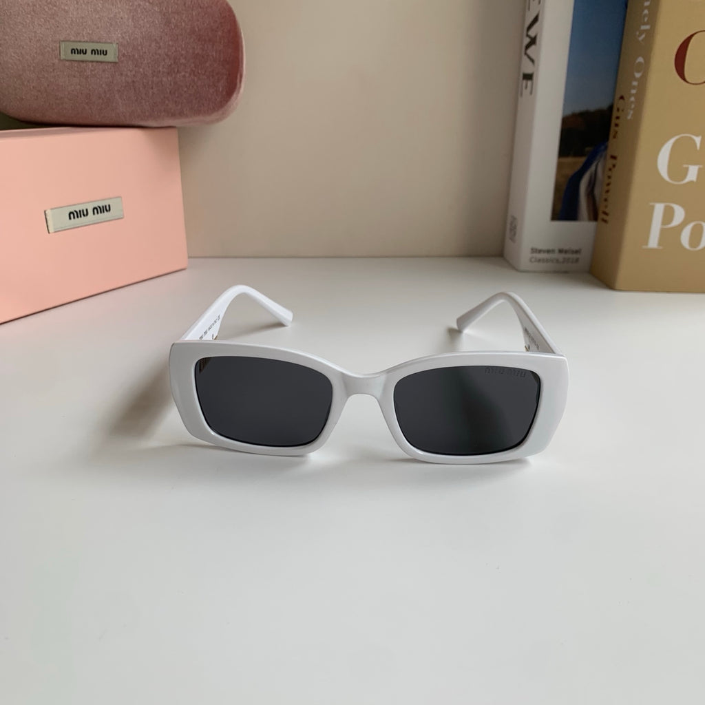 Miu Miu Square Silver Lens Sunglasses for Men & Women - 372429 - detail image 5