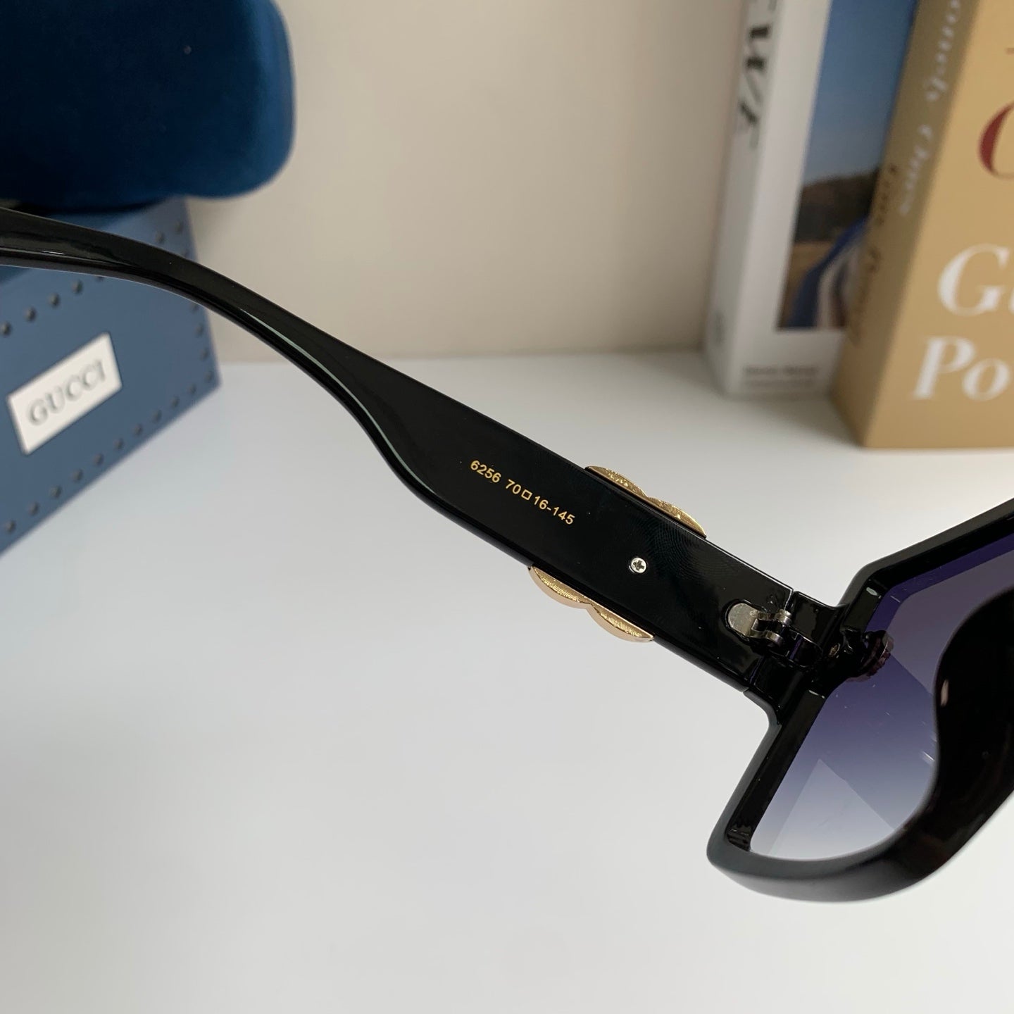Gucci Square Silver Lens Sunglasses for Men & Women - 371479 - detail image 6