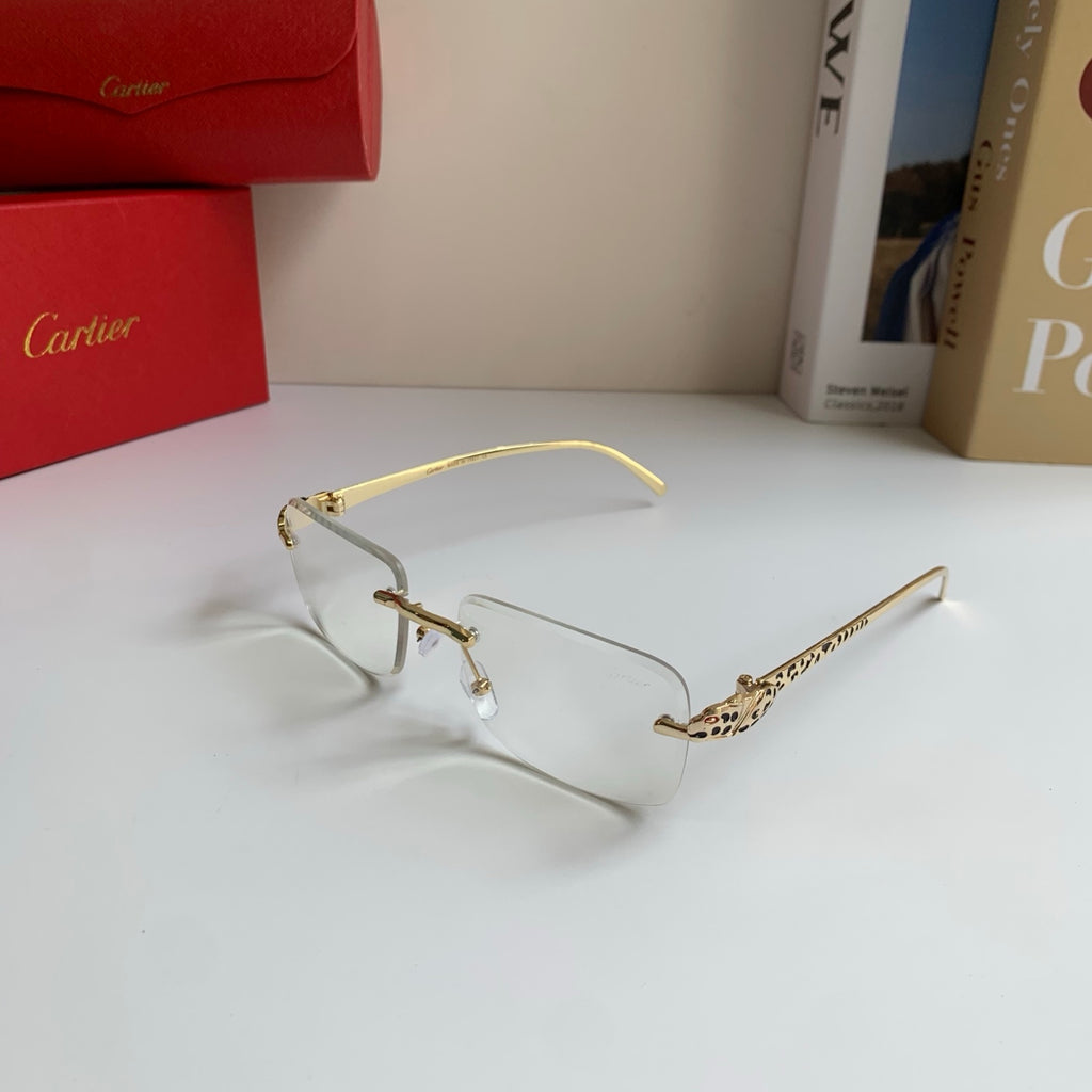 Cartier Square Silver Lens Sunglasses for Men & Women - 382852 - detail image 2