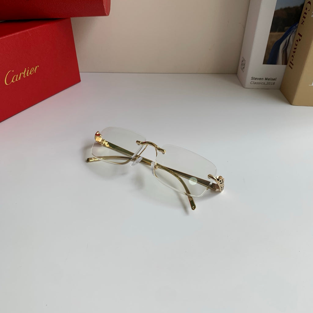 Cartier Square Silver Lens Sunglasses for Men & Women - 382852 - detail image 3