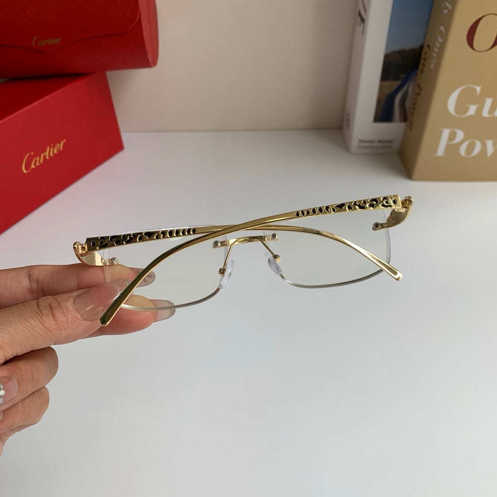 Cartier Square Silver Lens Sunglasses for Men & Women - 382852 - detail image 7