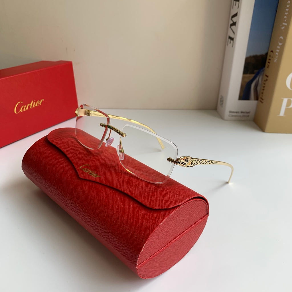 Cartier Square Silver Lens Sunglasses for Men & Women - 382852 - detail image 4