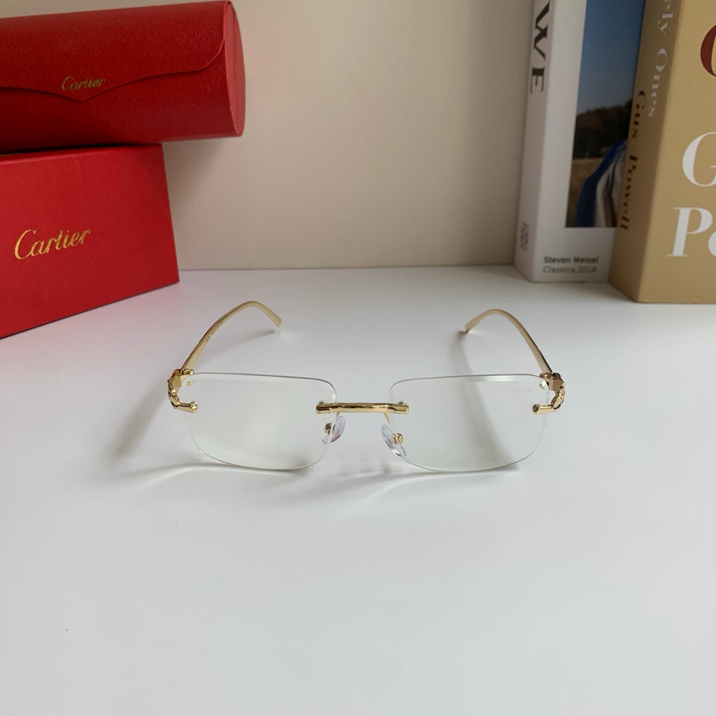 Cartier Square Silver Lens Sunglasses for Men & Women - 382852 - detail image 5