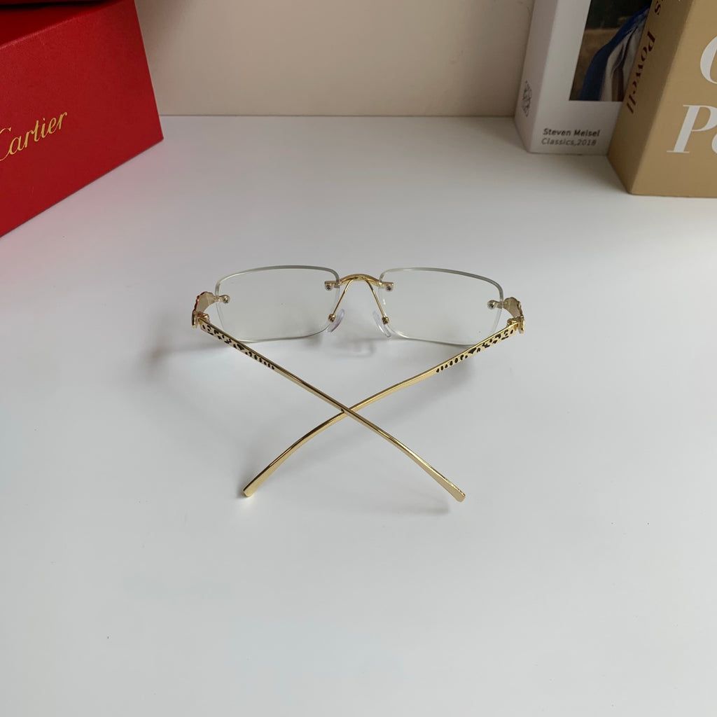 Cartier Square Silver Lens Sunglasses for Men & Women - 382852 - detail image 8