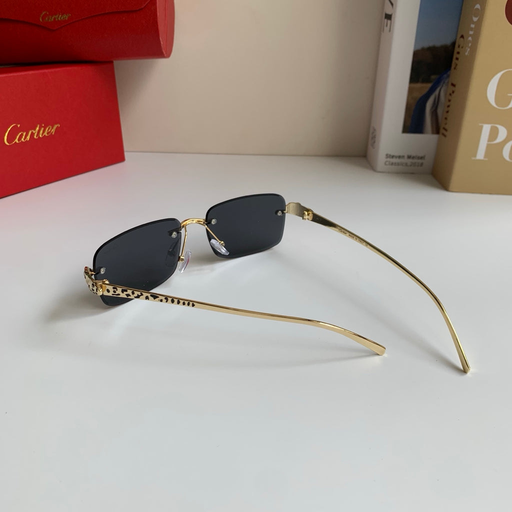 Cartier Square Silver Lens Sunglasses for Men & Women - 382854 - detail image 7