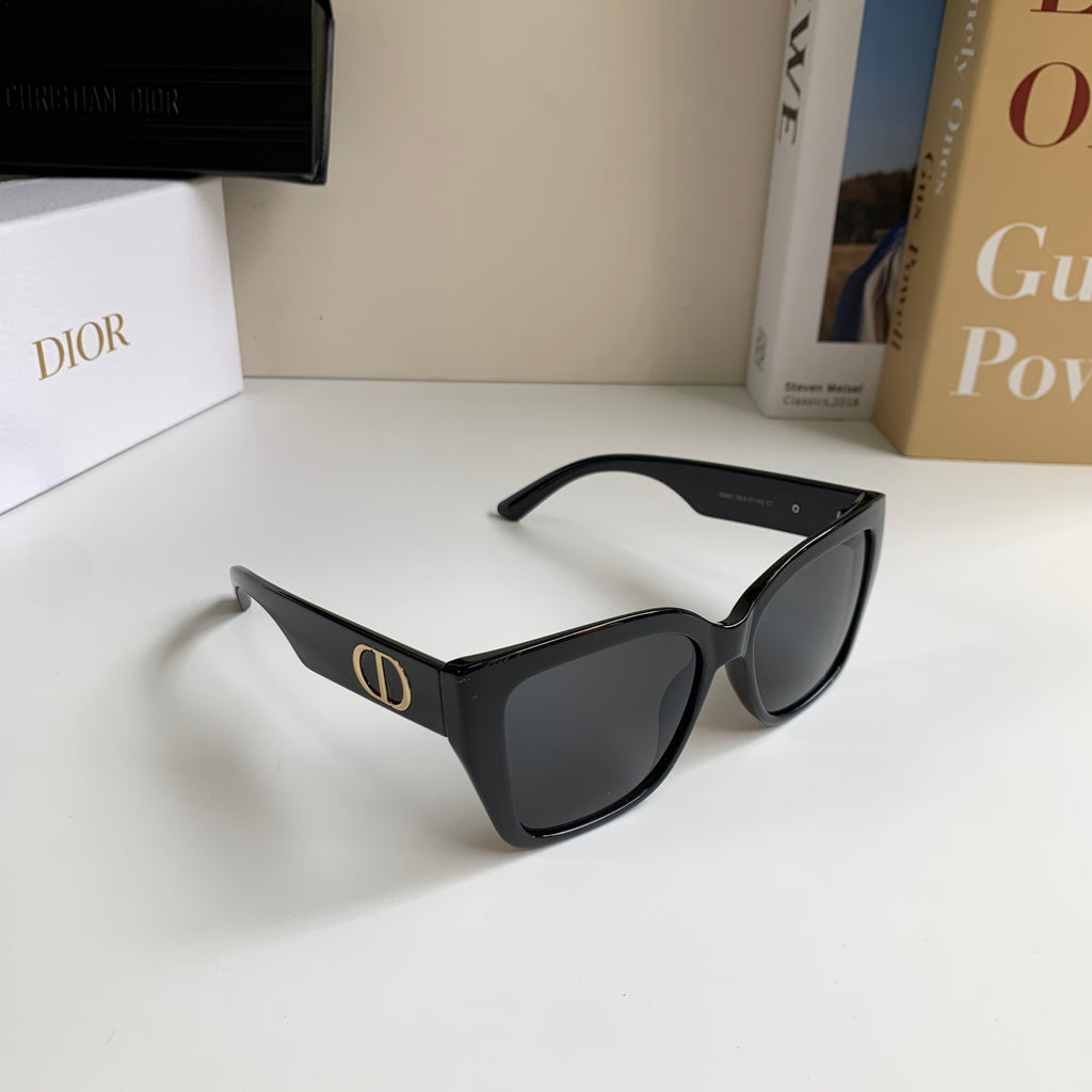 Dior Polarized Square Silver Lens Sunglasses for Men & Women