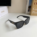 Dior Polarized Square Silver Lens Sunglasses for Men & Women