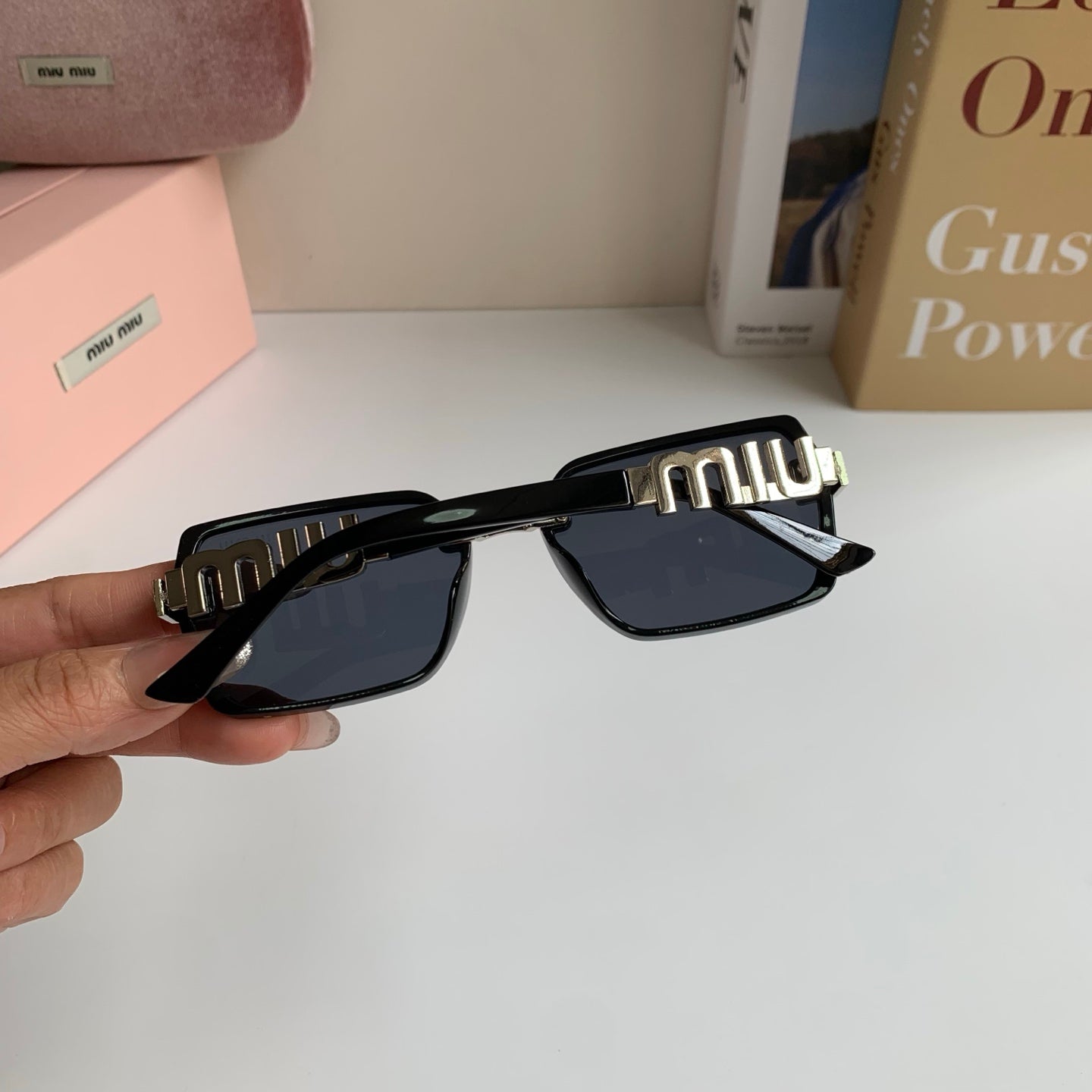 Miu Miu Square Silver Lens Sunglasses for Men & Women - 399202 - detail image 6