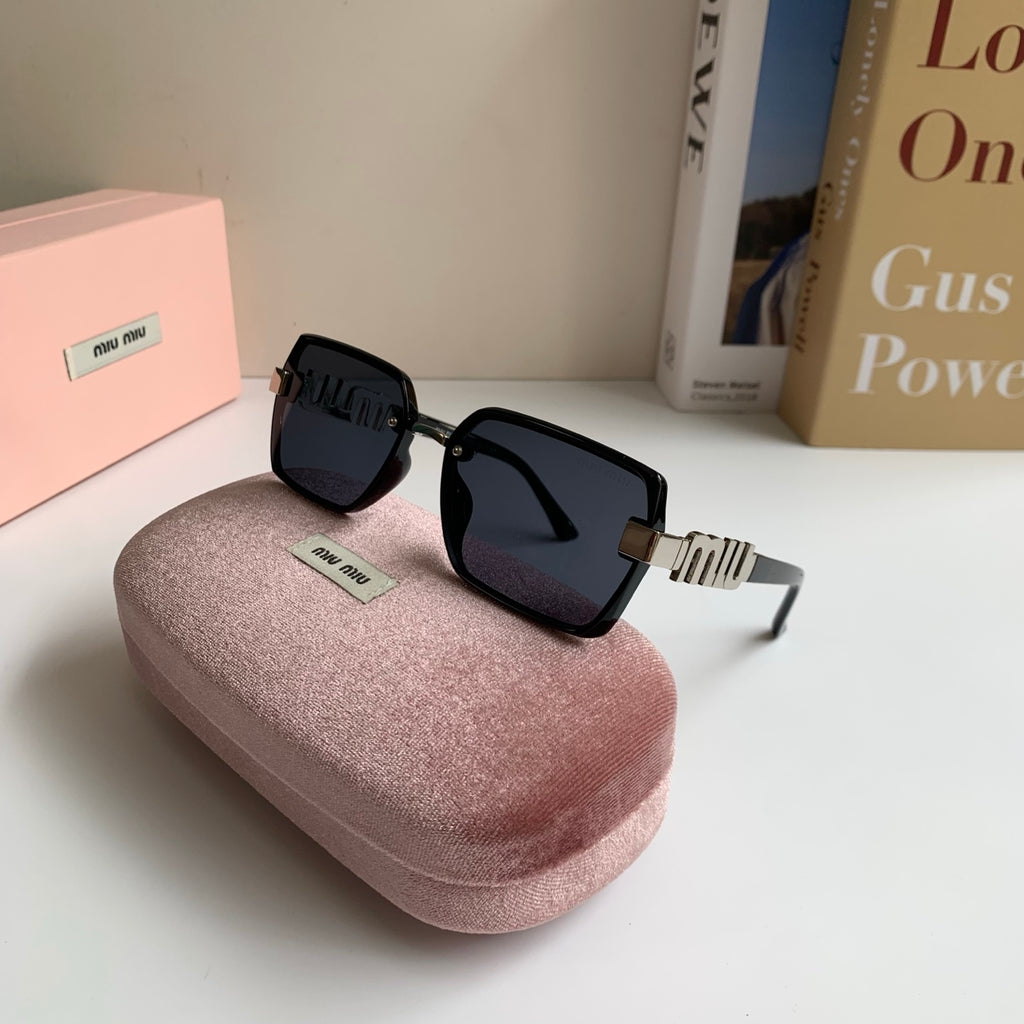 Miu Miu Square Silver Lens Sunglasses for Men & Women - 487686 - detail image 5