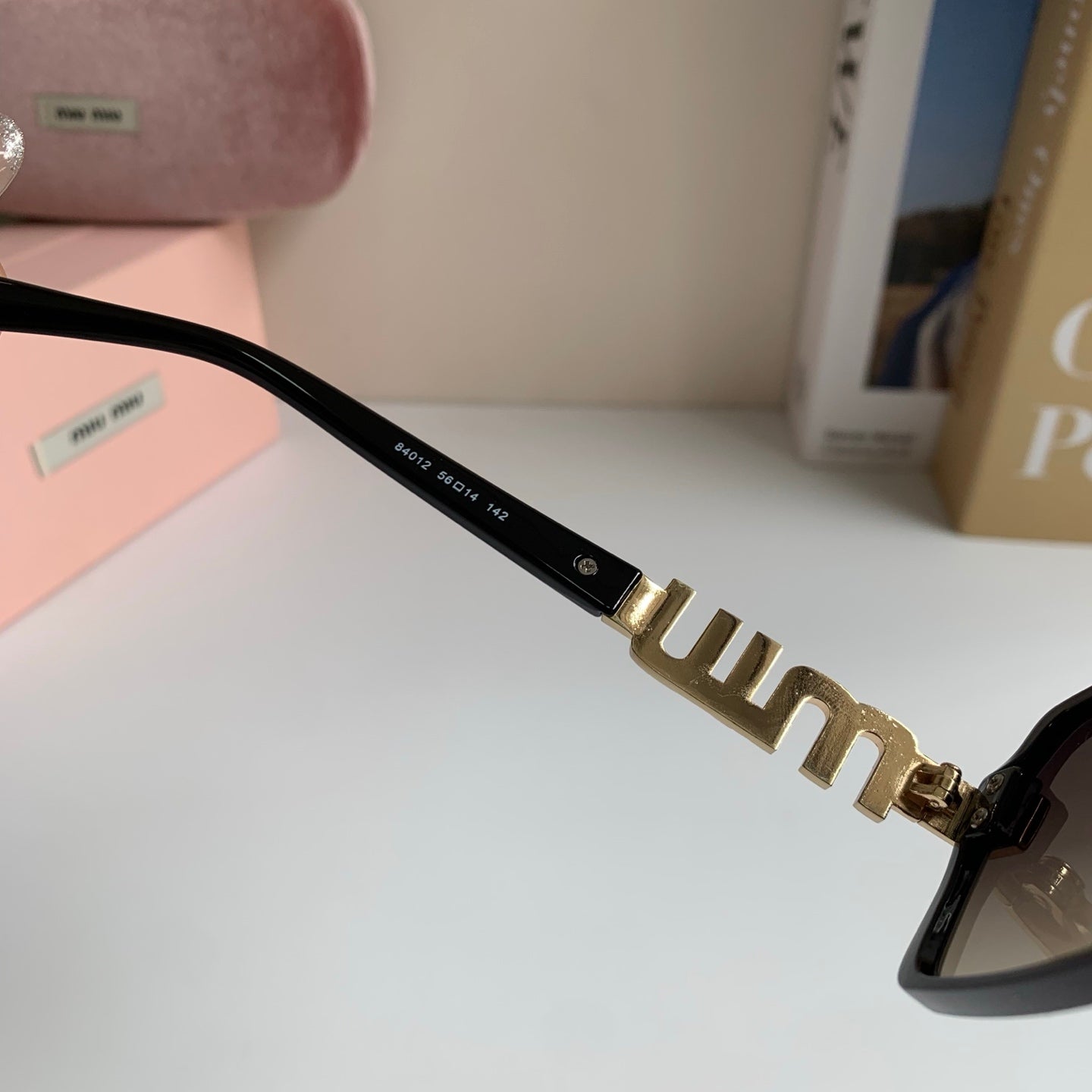 Miu Miu Square Silver Lens Sunglasses for Men & Women - 487688 - detail image 8