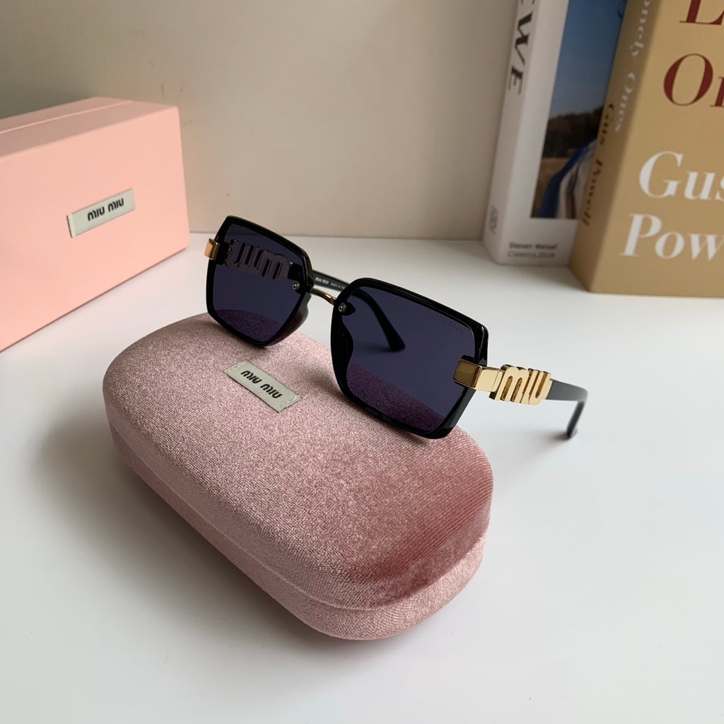 Miu Miu Square Silver Lens Sunglasses for Men & Women - 487690 - detail image 4