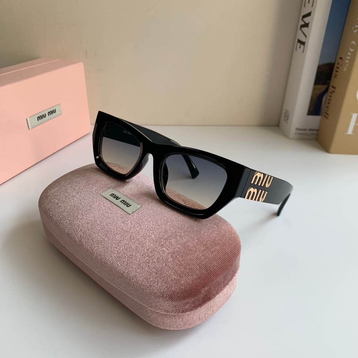 Miu Miu Square Silver Lens Sunglasses for Men & Women - 487731 - detail image 4
