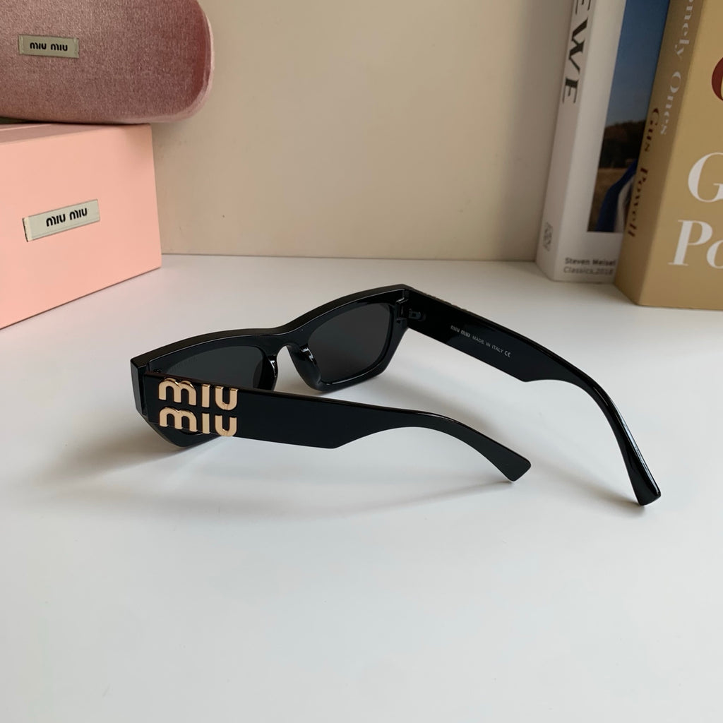 Miu Miu Square Gold Lens Sunglasses for Men & Women - 416260 - detail image 7