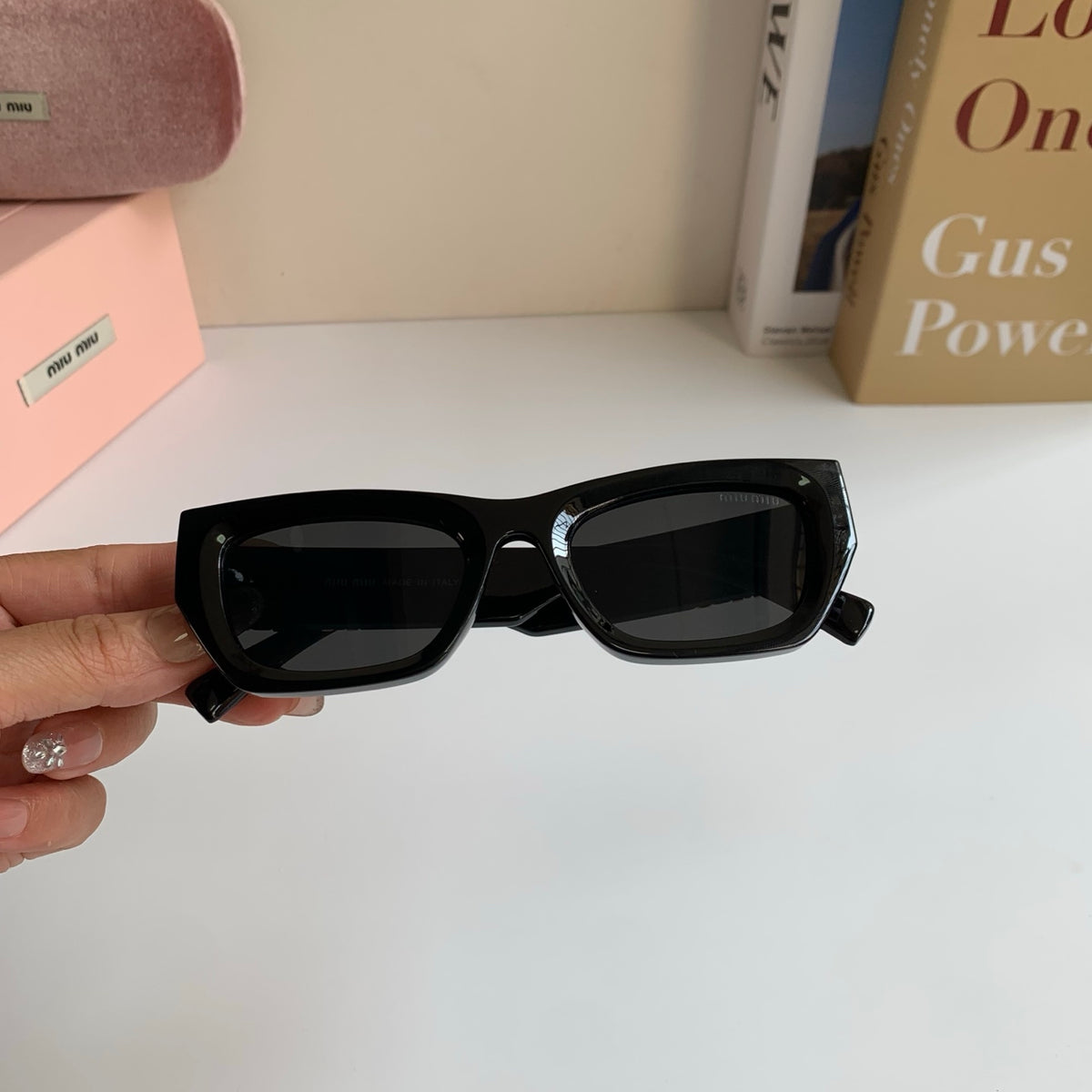 Miu Miu Square Gold Lens Sunglasses for Men & Women - 416260 - detail image 4