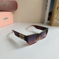 Miu Miu Square Silver Lens Sunglasses for Men & Women - 487733