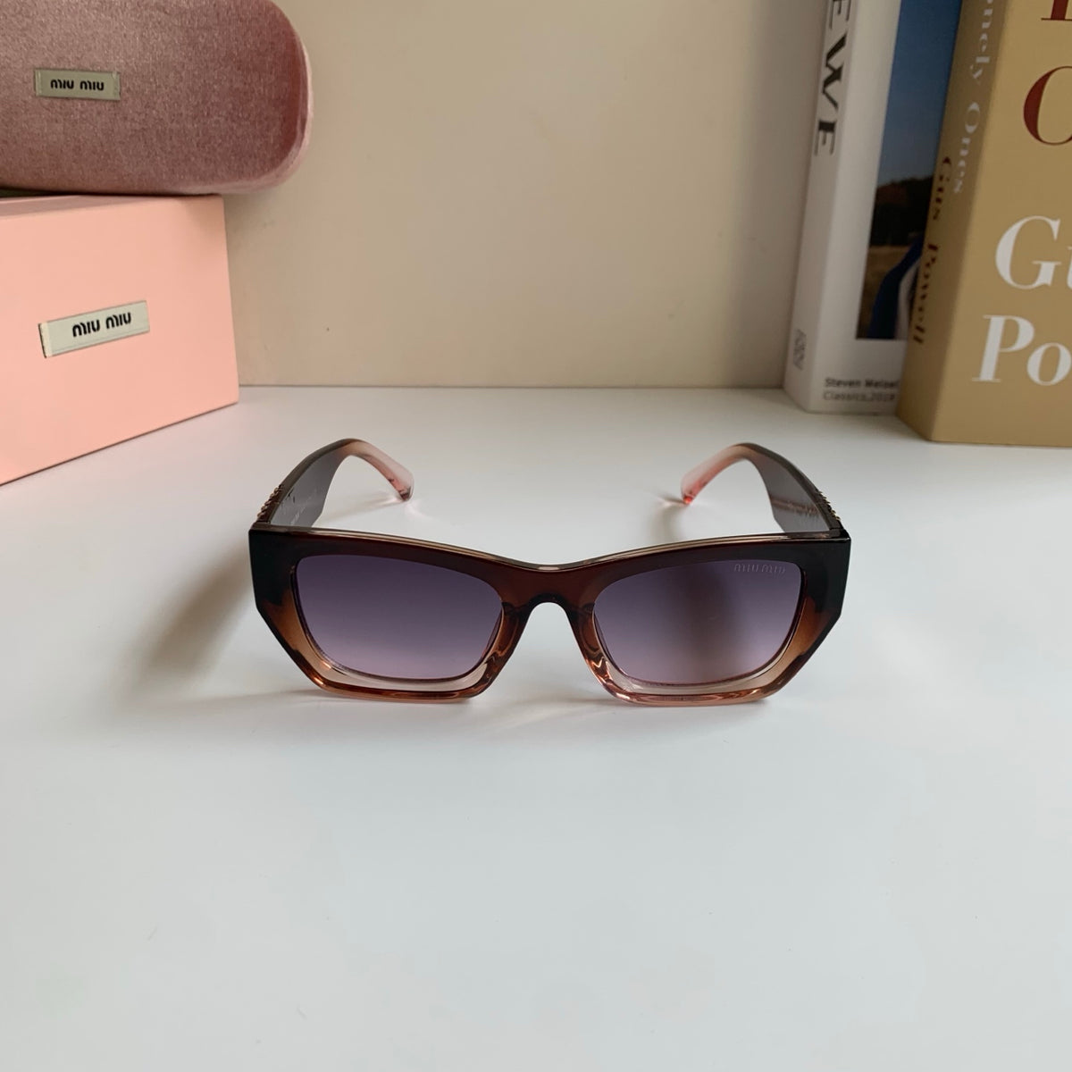 Miu Miu Square Silver Lens Sunglasses for Men & Women - 416261 - detail image 5