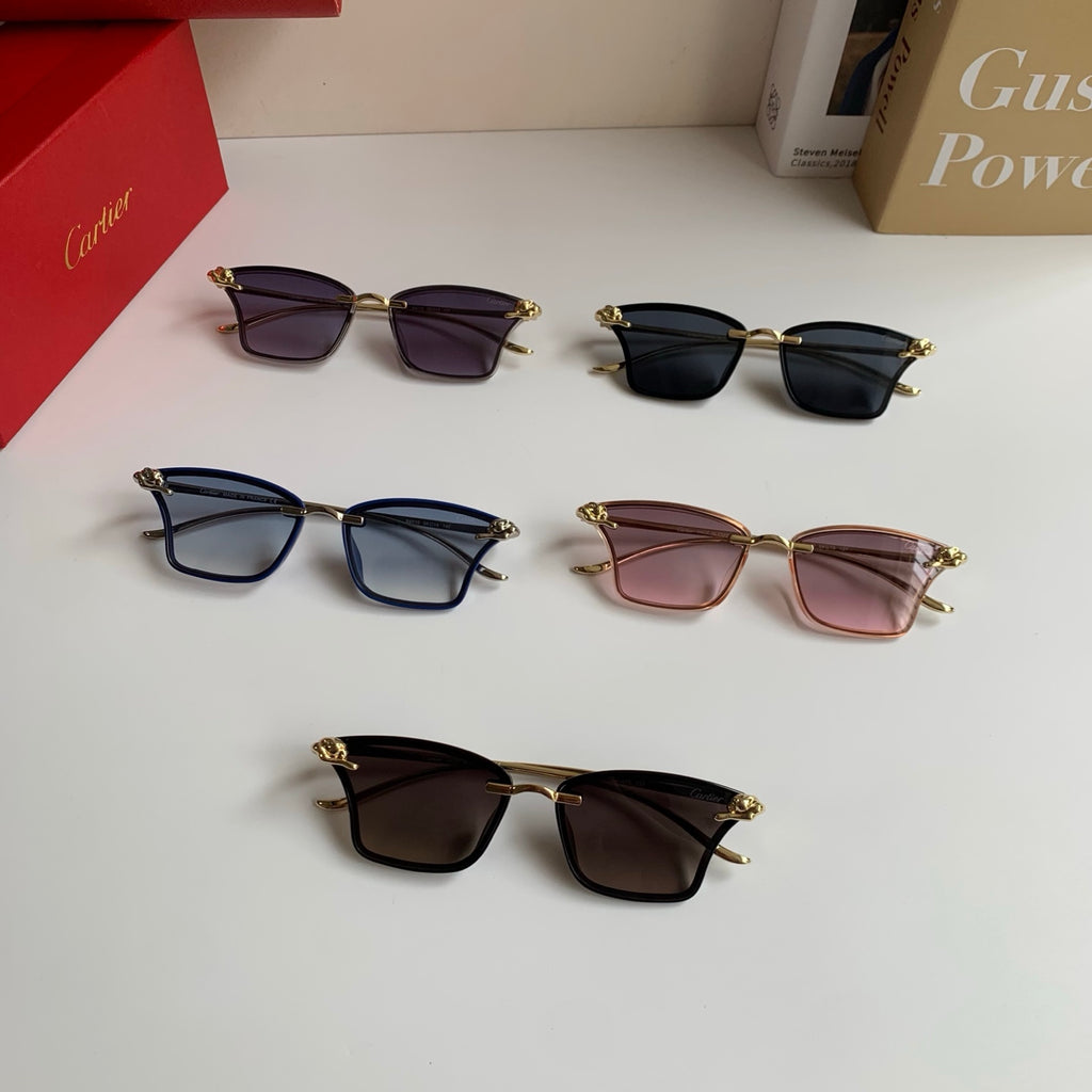 Cartier Lightweight Rimless Silver Lens Sunglasses for Men & Women - 487396 - detail image 10