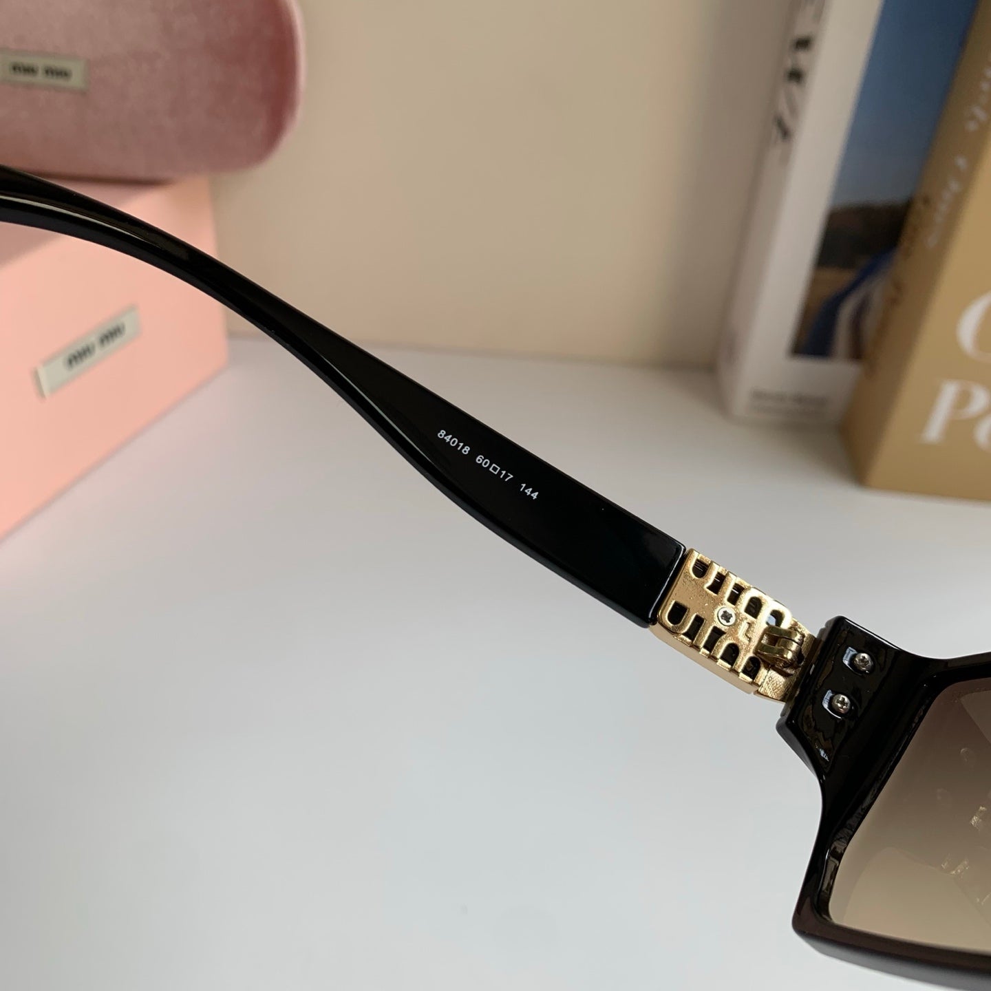 Miu Miu Square Silver Lens Sunglasses for Men & Women - 416204 - detail image 6
