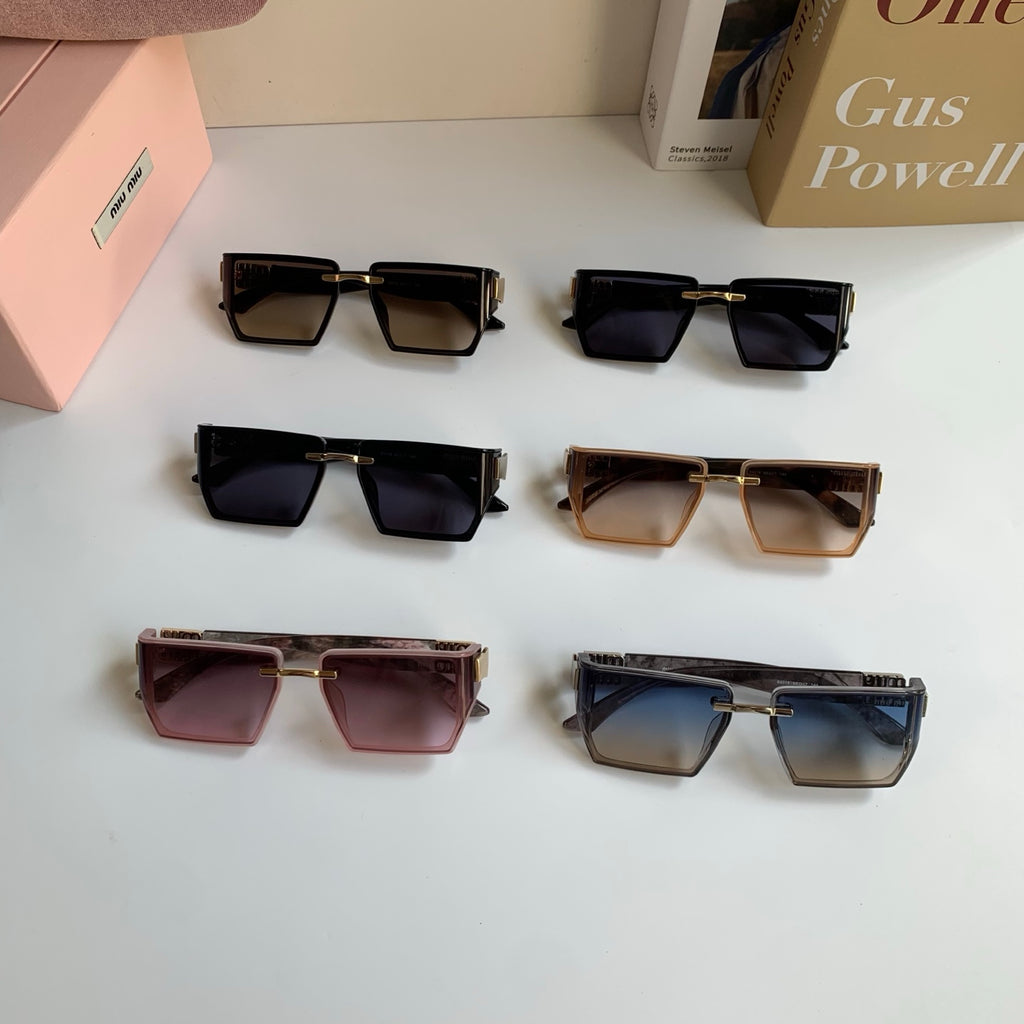 Miu Miu Square Silver Lens Sunglasses for Men & Women - 416204 - detail image 10