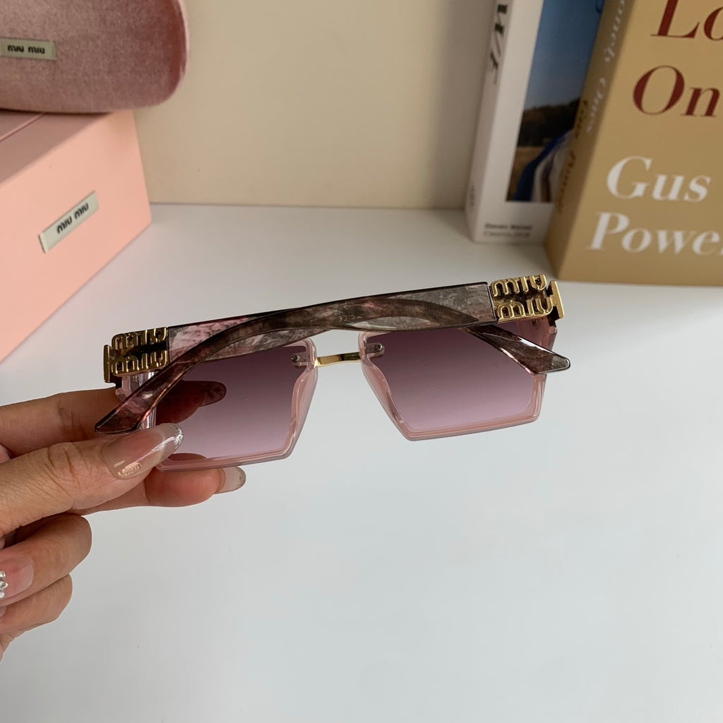 Miu Miu Square Silver Lens Sunglasses for Men & Women - 416208 - detail image 8