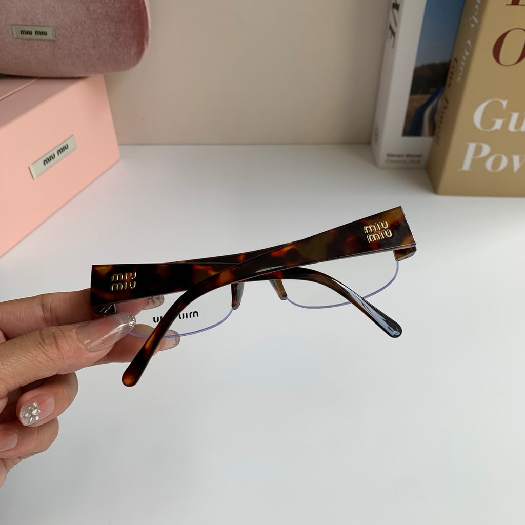 Miu Miu Square Silver Lens Sunglasses for Men & Women - 416202 - detail image 8