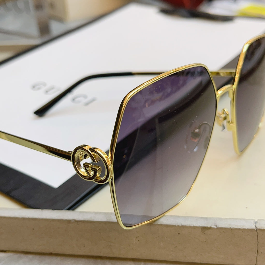 Gucci GG2163S Fashion Black Lens Sunglasses for Men & Women - detail image 9