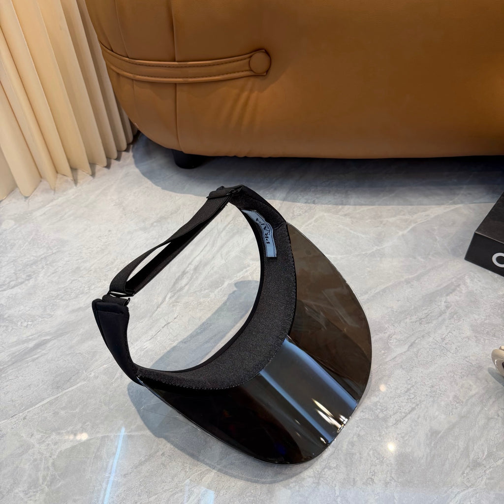 Prada Blue-Light Fashion Black Sun Visor for Men & Women - 432102 - detail image 3