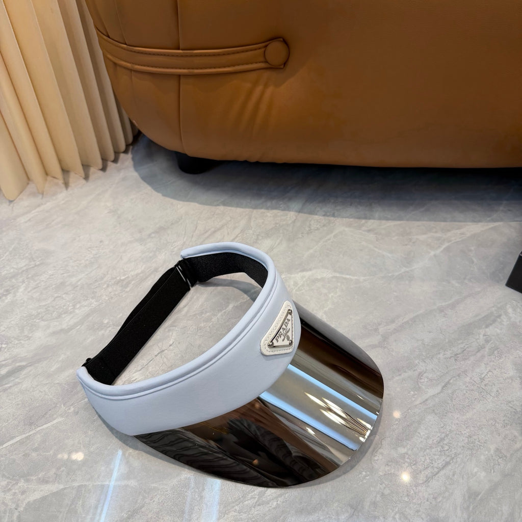 Prada Blue-Light Fashion Black Sun Visor for Men & Women - 432103 - detail image 5