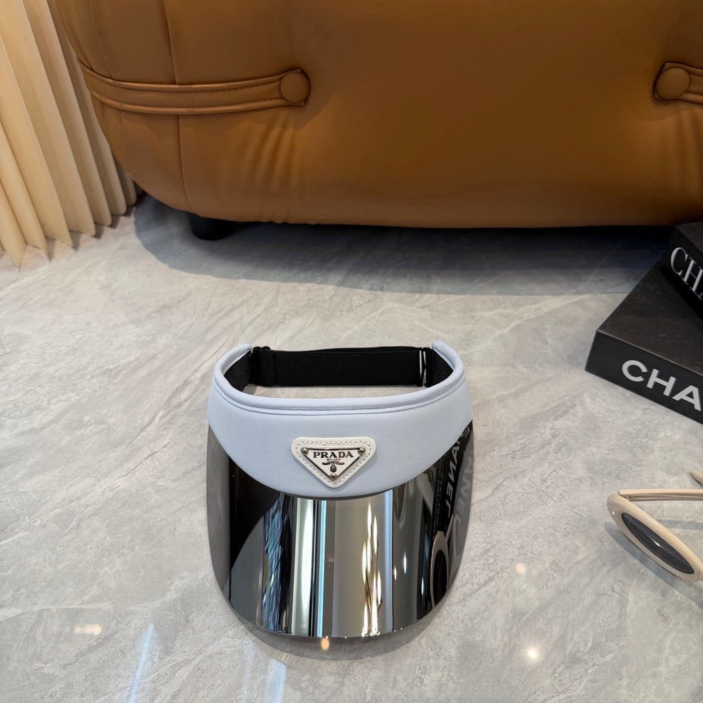 Prada Blue-Light Fashion Black Sun Visor for Men & Women - 432103 - detail image 3