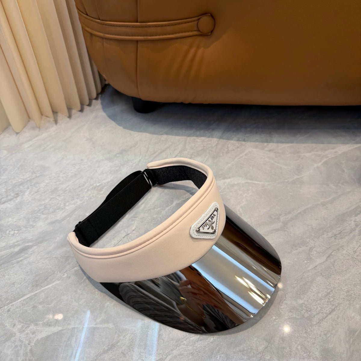 Prada Blue-Light Fashion Black Sun Visor for Men & Women - 432104 - detail image 6