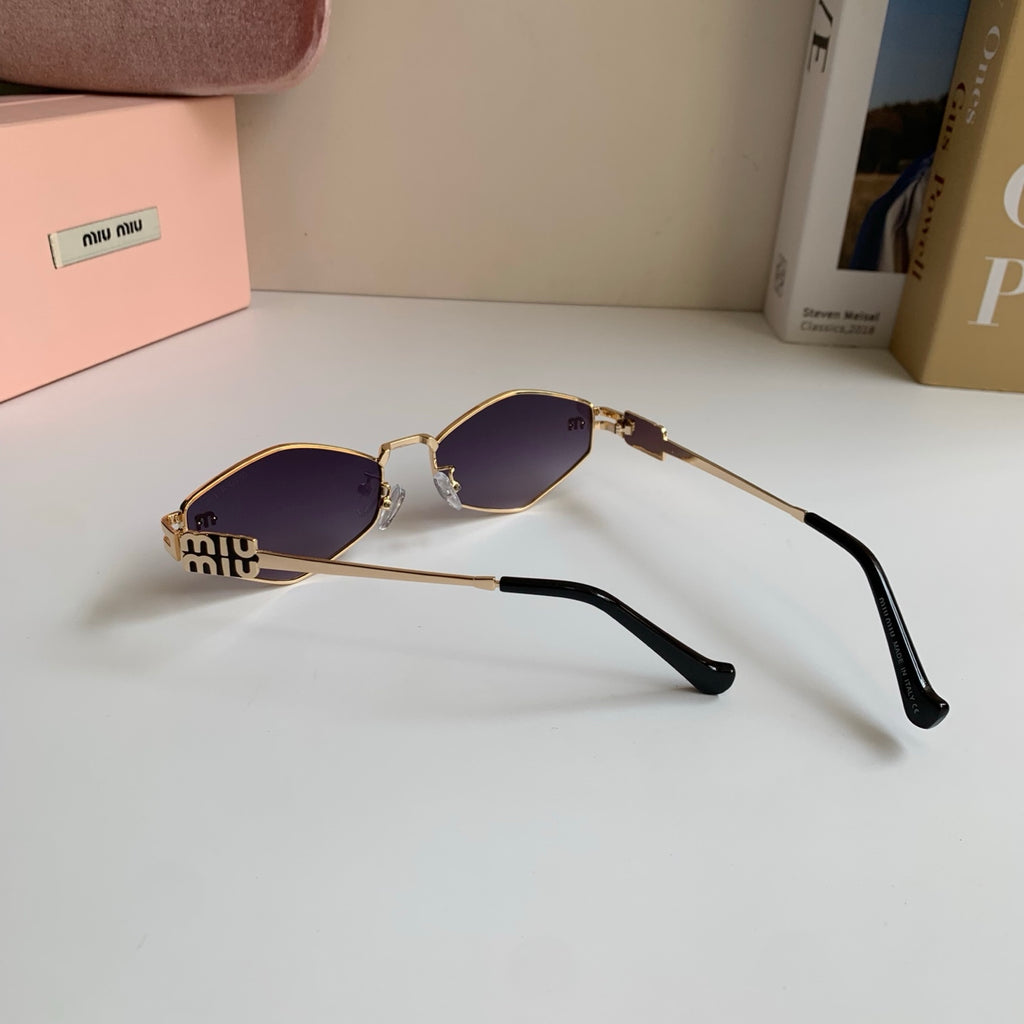 Miu Miu Metal Round Silver Lens Sunglasses for Men & Women - 432697 - detail image 7