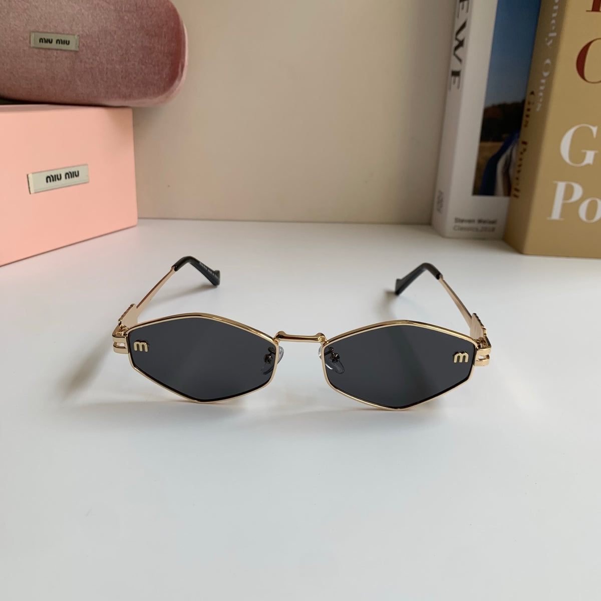 Miu Miu Metal Round Silver Lens Sunglasses for Men & Women - 432702 - detail image 5
