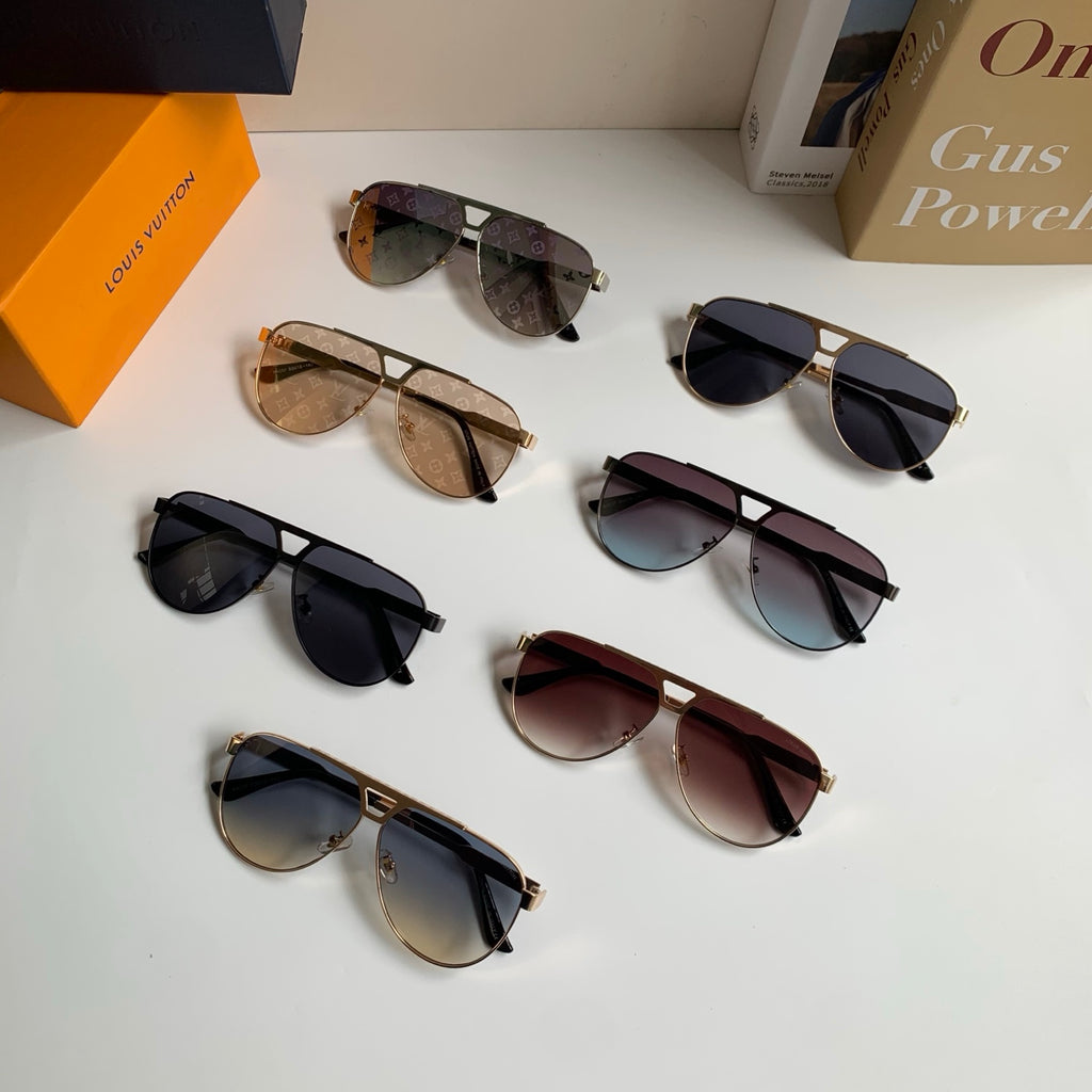 Louis Vuitton Metal Aviator Silver Lens Sunglasses for Men & Women - 431243 - detail image 9