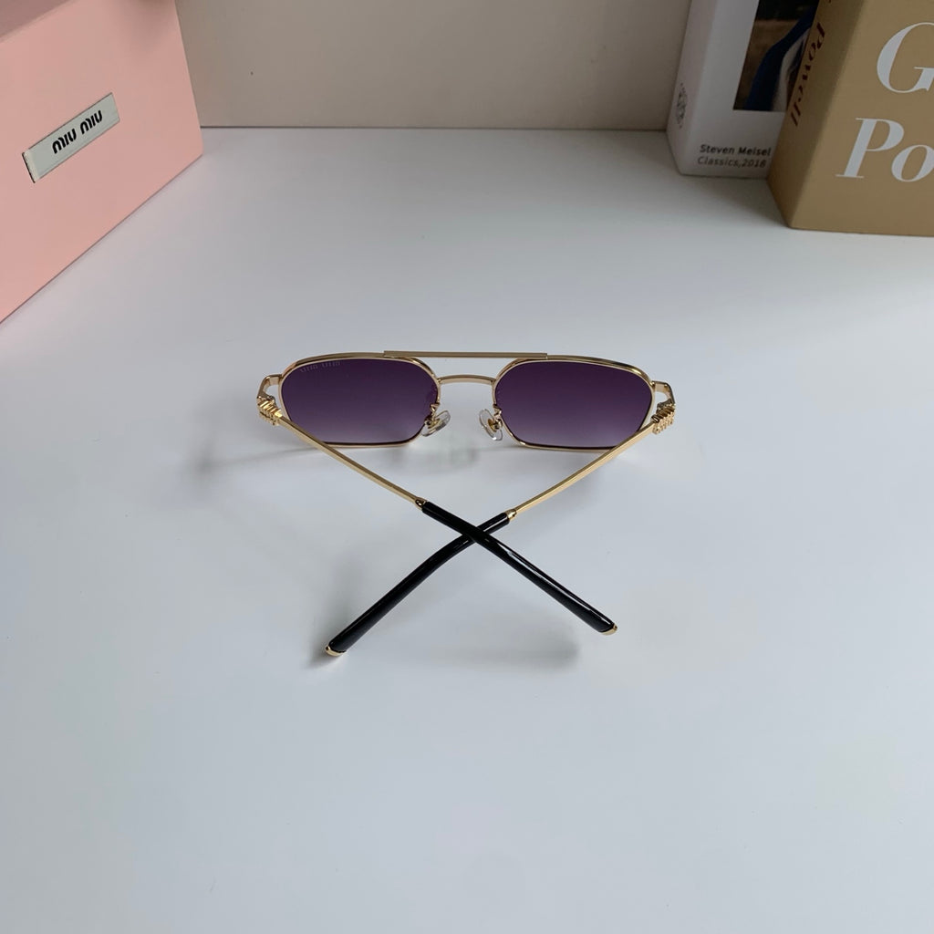 Miu Miu Metal Fashion Silver Lens Sunglasses for Men & Women - 432622 - detail image 8