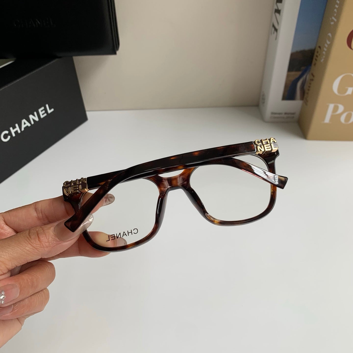Chanel Square Silver Lens Sunglasses for Men & Women - 431642 - detail image 8