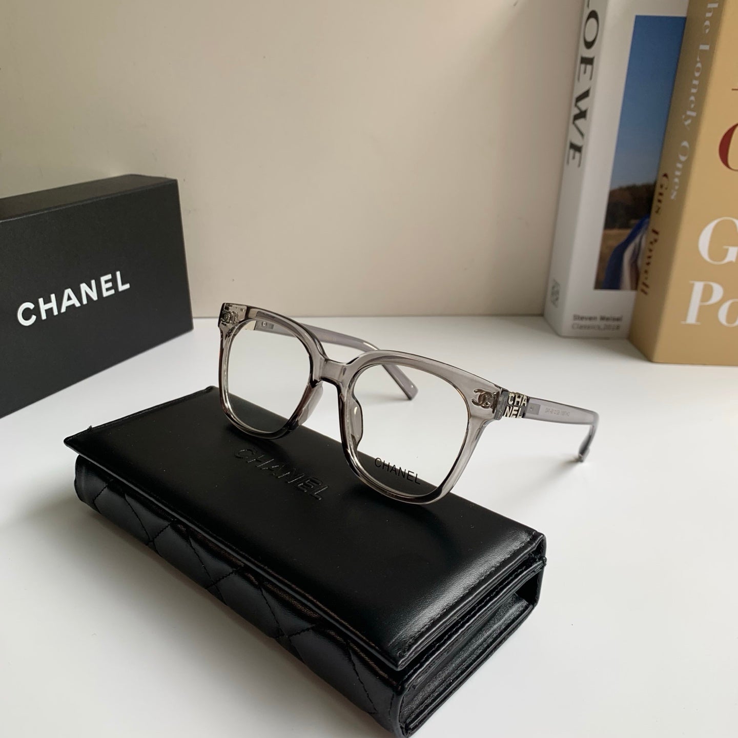 Chanel Square Silver Lens Sunglasses for Men & Women - 431643 - detail image 4